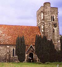 Photo: Nursted parish church